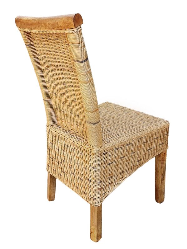 Chaise en rotin chaise de salle à manger tabac Perth chaise en osier chaise en rotin durable – Image 5