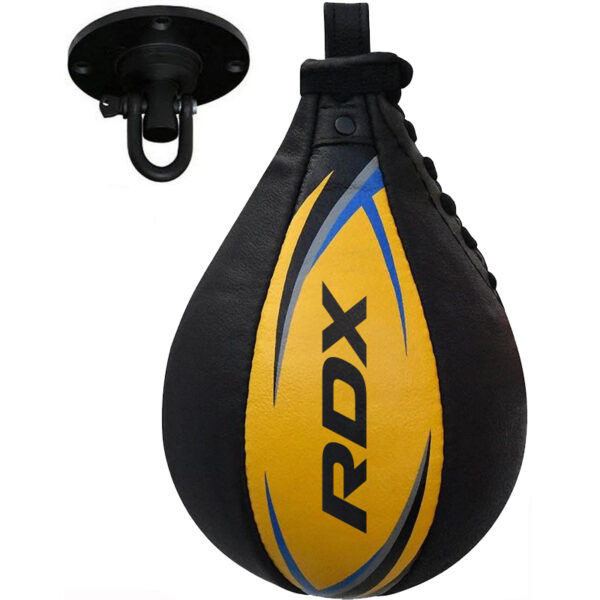 RDX S2 Poire de Vitesse de Boxe Jaune – Image 2