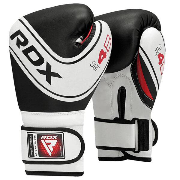 RDX 4B Robo Gants de Boxe 4oz blanc Cuir PU – Image 2