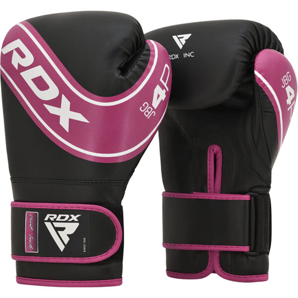 RDX 4B Robo Gants de Boxe 6oz Rose Cuir PU