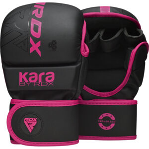RDX F6 KARA MMA Gants de Sparring 7oz Rose XS/S