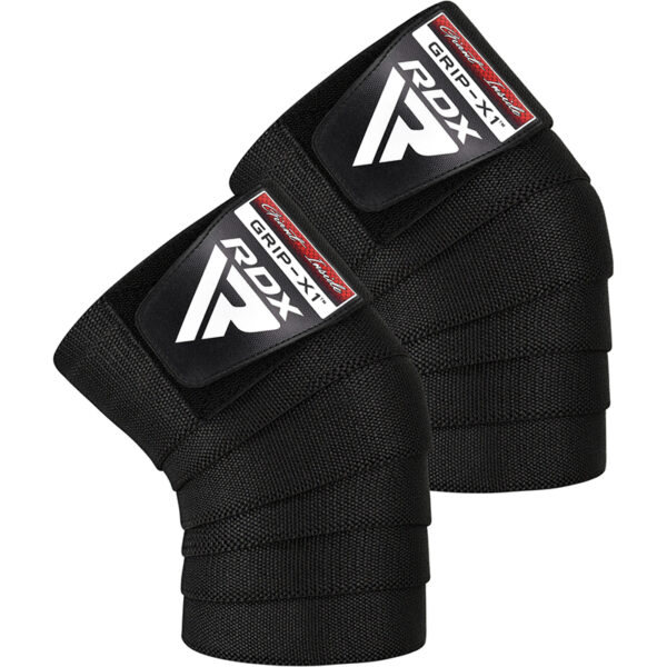 RDX K1FB Noir Bandes de Genoux IPL & USPA Approuvé – Image 2