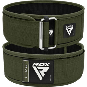 RDX RX1 Ceinture de Musculation Army Green