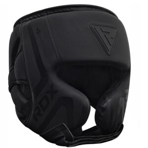 RDX T15 Noir Casque De Boxe Moyenne Cuir PU