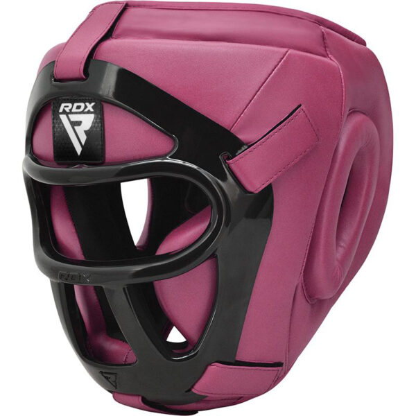 RDX T1F Combat Grille Casque S Rose Cuir PU – Image 2
