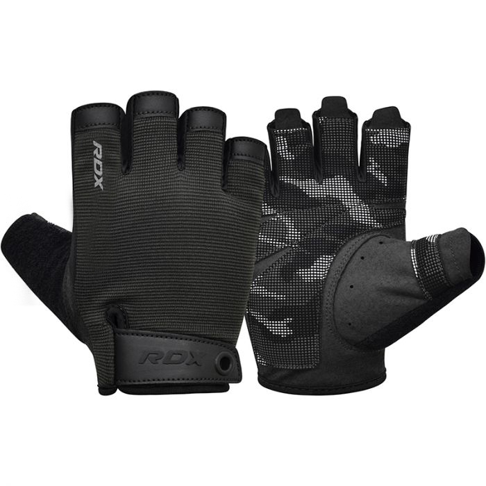 RDX T2 GANTS DE MUSCULATION DEMI-DOIGT – Image 2