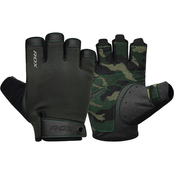 RDX T2 GANTS DE MUSCULATION DEMI-DOIGT – Image 2