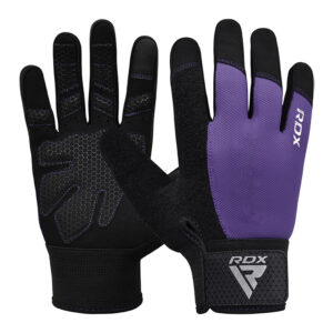 RDX W1F Full Finger Salle de sport Gants entraînement Violet M