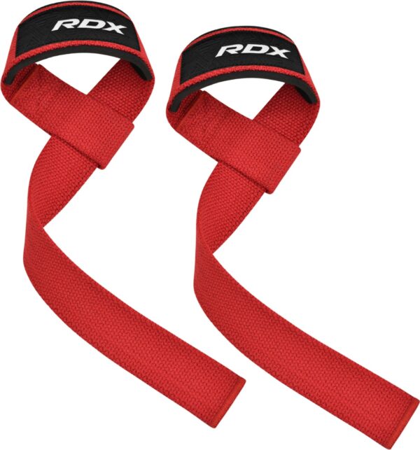 RDX W1 Soutien Sangle Musculation Poignet Rouge – Image 2