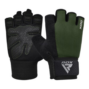 RDX W1H Gants de Gym armée verte M