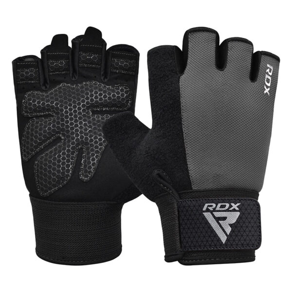 RDX W1H Gants de Gym Gris M – Image 2