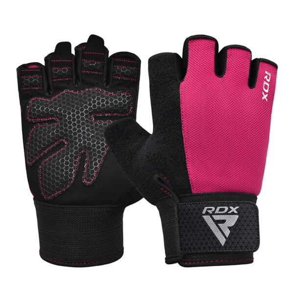 RDX W1H Gants de Gym Rose S