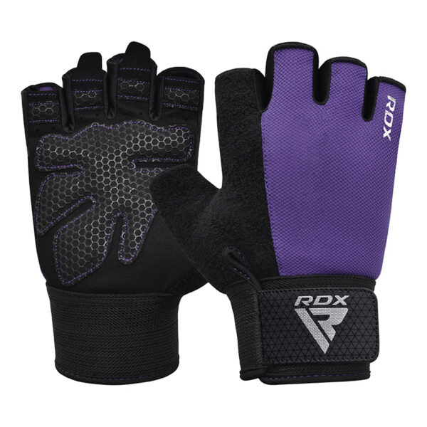 RDX W1H Gants de Gym Violet L – Image 2