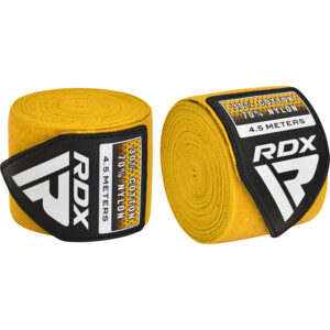 RDX WX 4.5m lastiques Bandes de Boxe Jaune