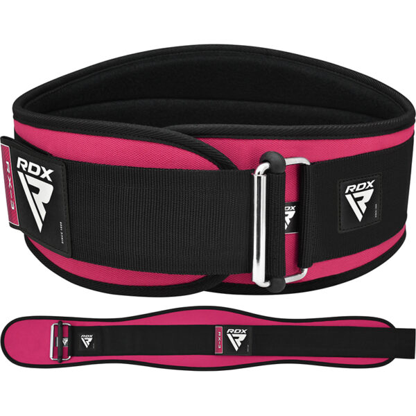 RDX X3 6 Pouce CEINTURE DE FORCE pour Femmes S Rose – Image 2