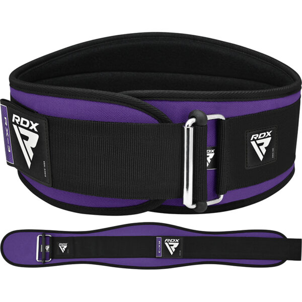 RDX X3 6 Pouce CEINTURE DE FORCE pour Femmes S Violet – Image 2