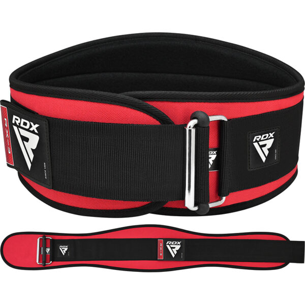 RDX X3 6 Pouce CEINTURE DE FORCE L Rouge – Image 2