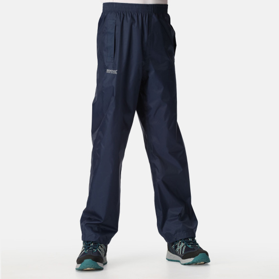 Pantalons de pluie pantalon de pluie Pack It junior bleu foncé taille 7-8 ans - Regatta – Image 13