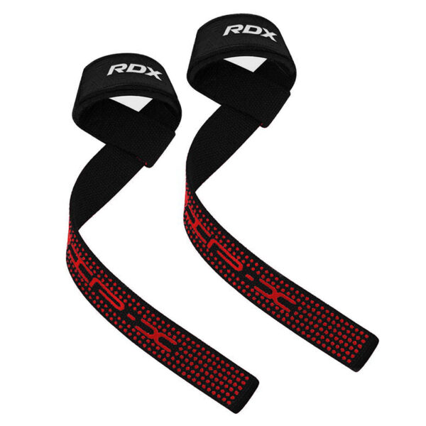 RDX S4 Supports de Poignes D'haltérophilie Noir Coton – Image 2