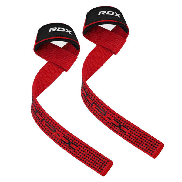 RDX S4 Supports de Poignes D'haltérophilie Rouge – Image 2