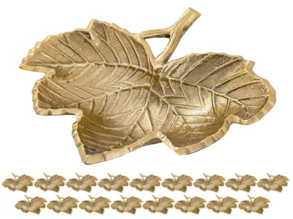 Bol décoratif feuille Masterbox Bol 18 pièces feuille d'aluminium bol feuille d'or ou d'argent