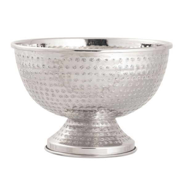 Refroidisseur de bouteilles refroidisseur de vin métal ø 29 cm refroidisseur de champagne rond argent or refroidisseur de glace refroidisseur de champagne – Image 4
