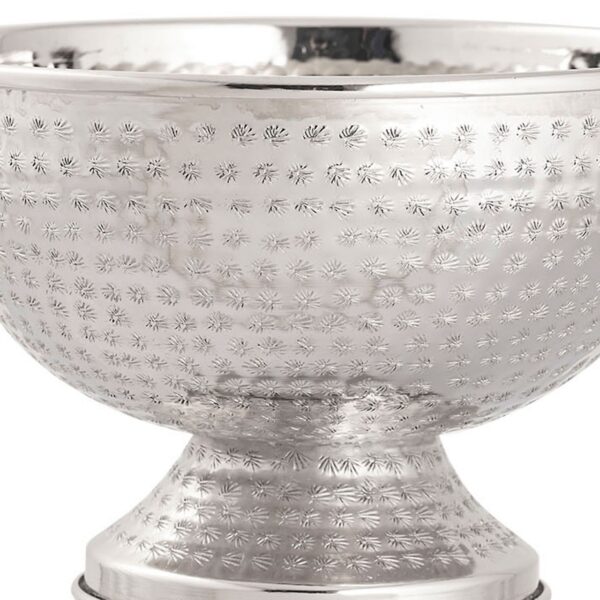 Refroidisseur de bouteilles refroidisseur de vin métal ø 29 cm refroidisseur de champagne rond argent or refroidisseur de glace refroidisseur de champagne – Image 5