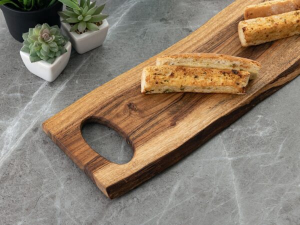Planche décorative planche de service plateau décoratif Masterbox 8 pièces Thor 70x15cm acacia massif – Image 4