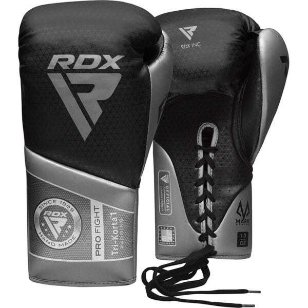 RDX K1 Mark Pro Gants de boxe Combat 8oz Argent Super skin – Image 2