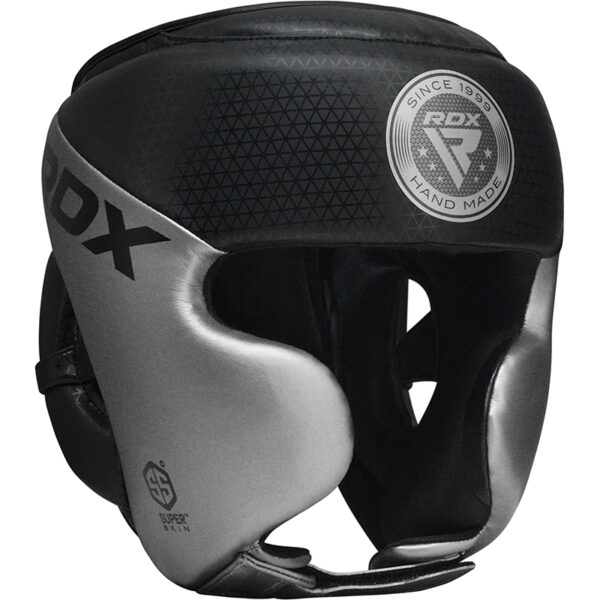 RDX L1 Mark Pro Casque de Protection d'entraînement S Argent Cuir PU