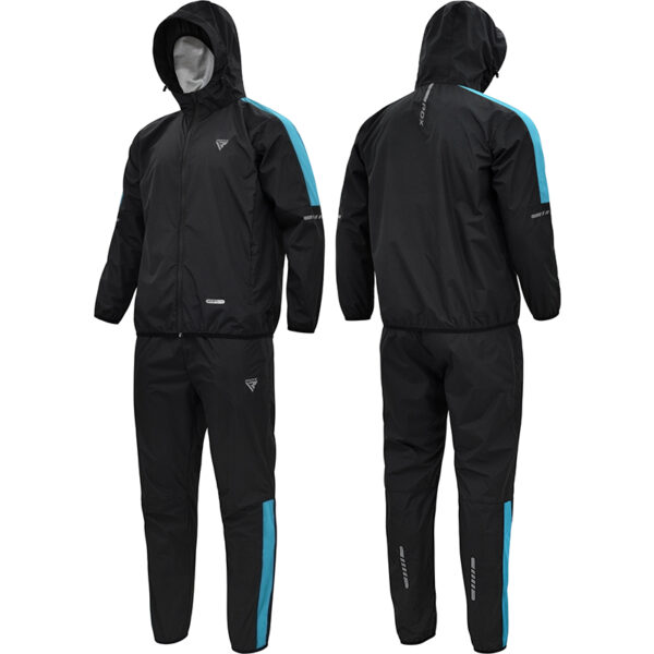 RDX H1 COMBINAISON DE SUDATION POUR LA PERTE DE POIDS Bleu Ciel Pour Femme M – Image 2