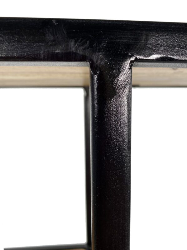 Étagère à livres étagère à livres séparateur de pièce étagère à livres 75 x 115 x 36 cm structure en métal Liverpool noir – Image 7