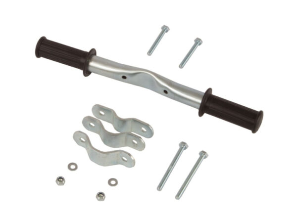 Supports pieds Repose-pieds pour selle tubulaire sur cadre 25 mm Gris/Noir - Steco – Image 14