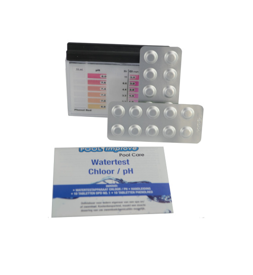 Pool maintenance Kit de test pour kit de démarrage mesurant le chlore et le pH - Summer fun – Image 10