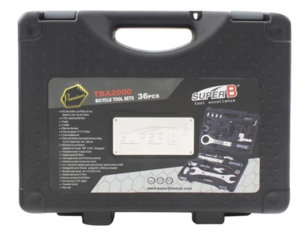 Coffres outils Bicycle Jeu D'outils TBA 2000 36 Pièces - Super B – Image 6