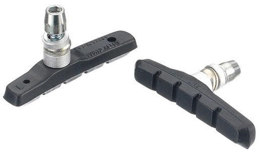 Plaquettes de freins frein V-brake blocs 72 x 13 mm noir 2 pièces - Tektro – Image 4