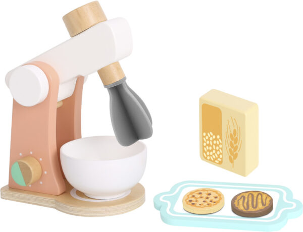 Toy kitchens Mixeur de cuisine en bois avec accessoires 7 pièces - Tooky Toy – Image 8