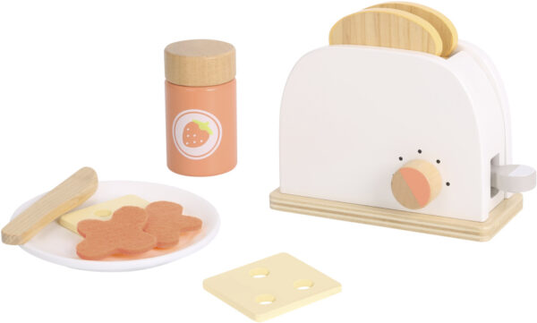 Toy kitchens Grille-pain en bois avec accessoires 9 pièces - Tooky Toy – Image 8