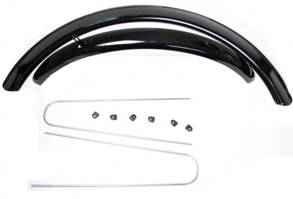 Garde-boue Ensemble de garde-boue en acier ATB 26 pouces noir - VWP – Image 6