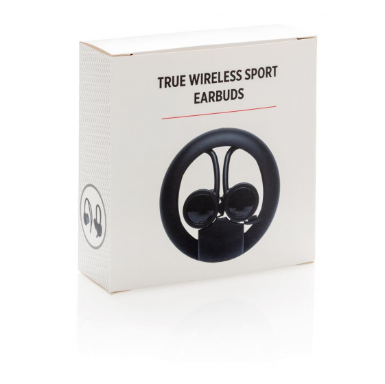 Bouchons d'oreilles sans fil écouteur True bluetooth 8,3 cm ABS noir 3 pièces - XD Collection – Image 14