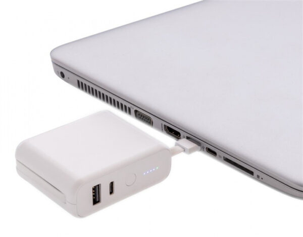 Powerbanks banque d'alimentation avec chargeur sans fil 7,2 cm ABS blanc - XD Collection – Image 13