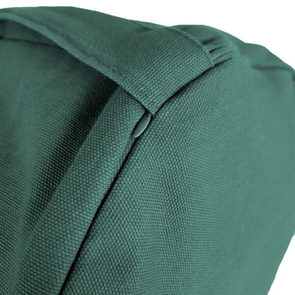 Coussin de yoga coussin de méditation coussin de siège coussin de sol lotus rond H 14 x ø 31 cm housse lavable – Image 3
