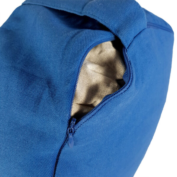 Coussin de yoga coussin de méditation coussin de siège coussin de sol lotus rond H 14 x ø 31 cm housse lavable – Image 4