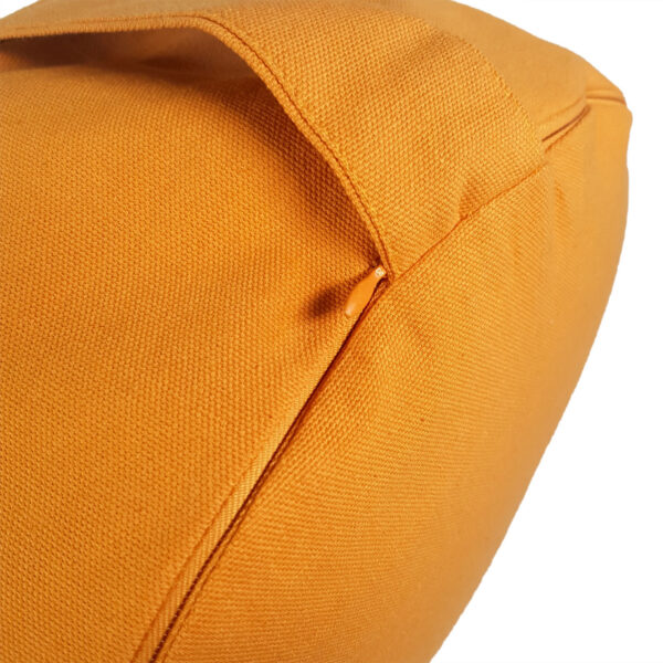 Coussin de yoga coussin de méditation coussin de siège coussin de sol lotus rond H 14 x ø 31 cm housse lavable – Image 4