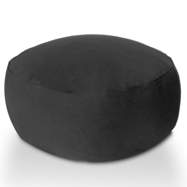 Coussin de yoga coussin de méditation coussin de siège coussin de sol lotus rond H 14 x ø 31 cm housse lavable