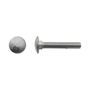 Vis tête ronde collet carré (TRCC) Inox A2 - 8 x 30 mm- Vendu par 100