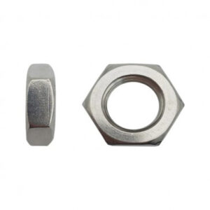 Écrou hexagonal (HM) bas DIN 439 Inox A2 - 18 mm