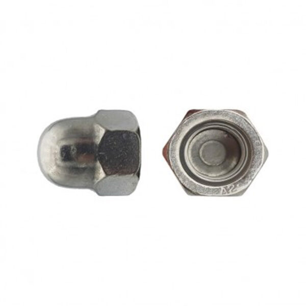 Écrou borgne DIN 1587 Inox A2 - 22 mm