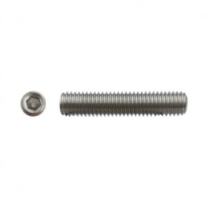 Vis sans tête à bout plat six pans creux (STHC) Inox A2 - 10 x 25 mm- Vendu par 100