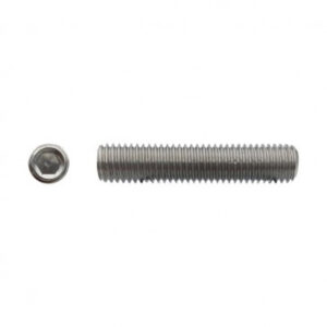 Vis sans tête à bout cuvette six pans creux (STHC) Inox A2 - 10 x 20 mm- Vendu par 200